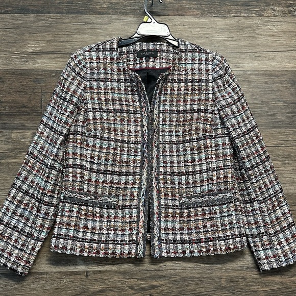 Talbots Multicolor Tweed Jacket - Picture 1 of 4